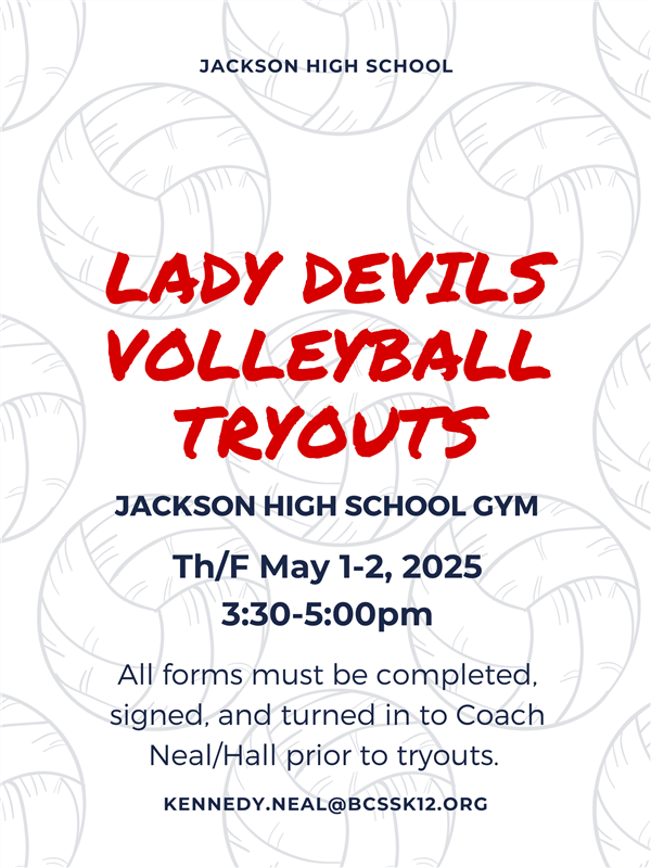 Tryout Information Tryout Information